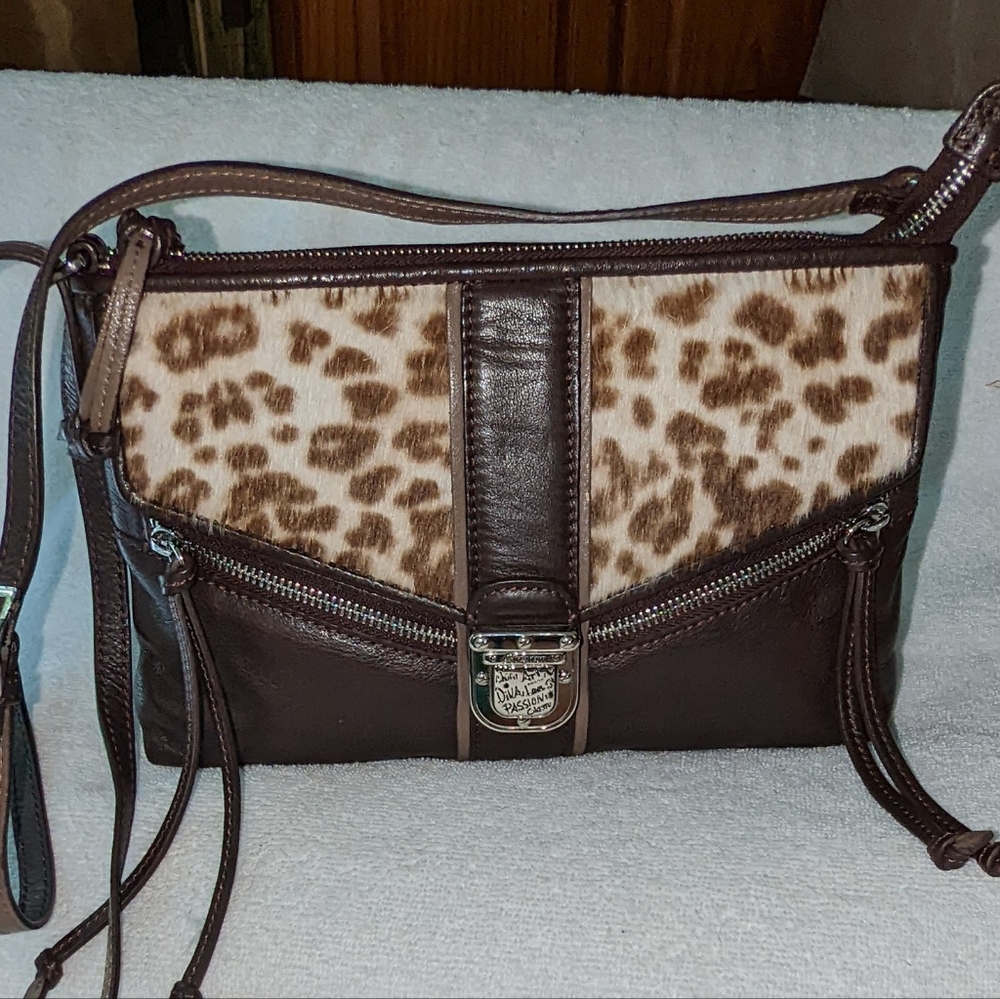 Brighton fashionsta brown crossbody bag. - Picture 1 of 13